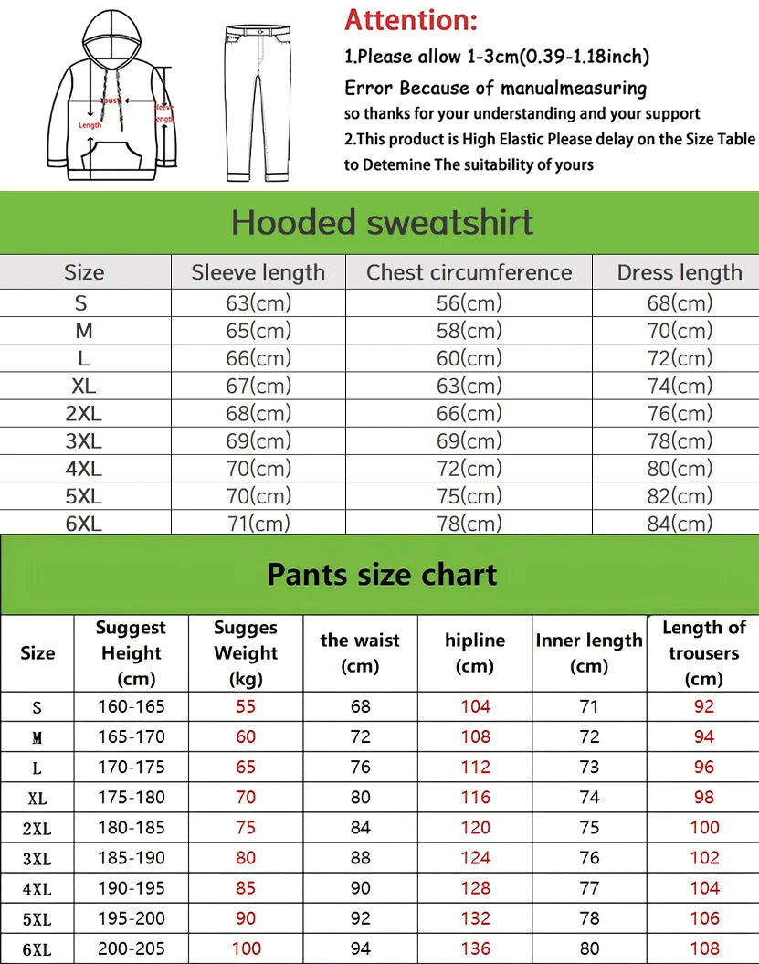 The new men's hoodie set for Spring and Autumn 2025 features a casual fashionable soft and comfortable 3D pattern print