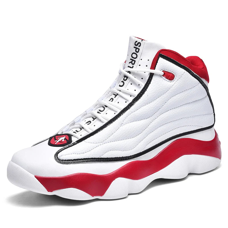 High Quality High Help Practical Training Basketball Shoes Rotating Buckle Air Cushion Sneaker Youth Fashion Trendy Shoes 36-48