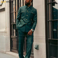 Fashion Men's Suits Slim Fit Blazer And Pants 2 Pieces  Elegant Tailor-made Latest Luxury Business Party Wedding Tuxedos for Men