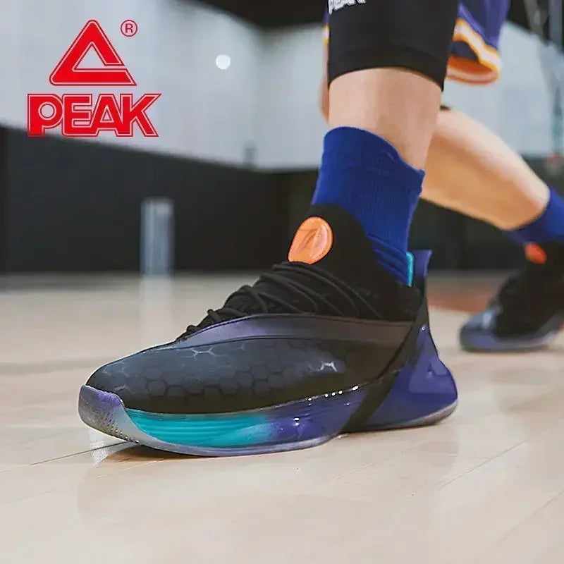 2023 PEAK Basketball Shoes outdoor wear-resistant fitness non-slip air-cushion basketball shoes rebound training competition