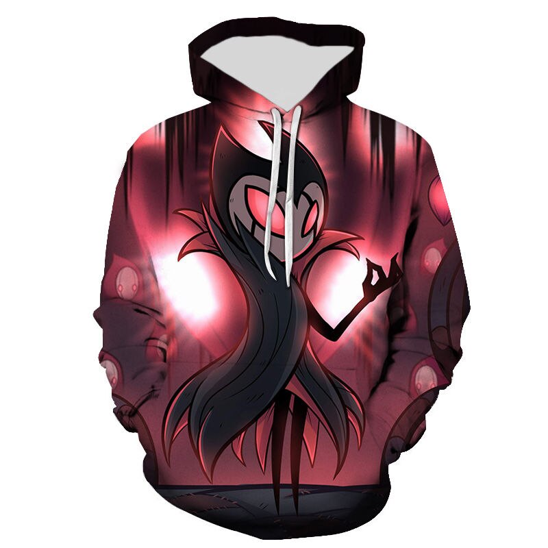 Men Women Fashion Hollow Knight 3D Prined Hoodies Personality High Quality Anime Hoodie Harajuku Oversized Sweatshirts