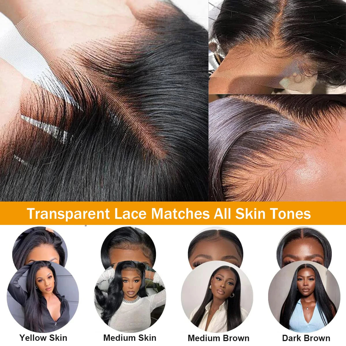 Straight 13x6 Lace Frontal Only 12A Brazilian Virgin Human Hair 2x6 Lace Closure 4x4 5x5 Transparent Swiss Lace Closure