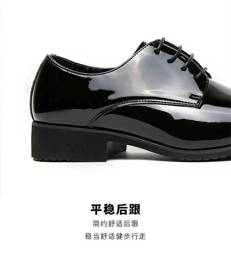 Neu eingetroffene grüne Oxford-Schuhe für Herren, PU, runde Kappe, Schnürung, unifarben, Party, Herren-Abendschuhe, Größe 38-48