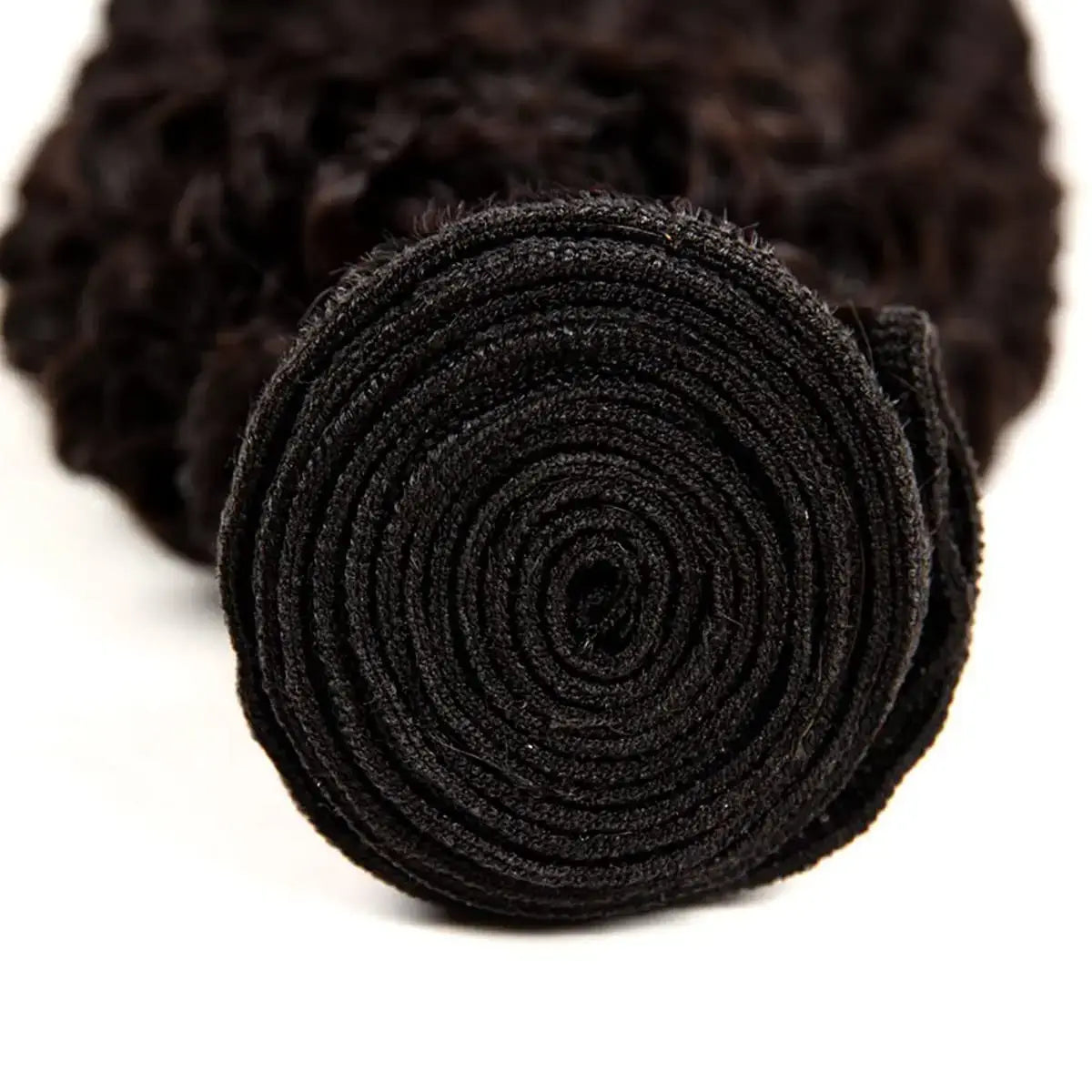 Jerry Curly Bundles Naturschwarz Kinky Curly Echthaar-Bundles Bouncy 12 bis 42 Zoll 2 3 4 Stück Raw Remy Haarverlängerungen
