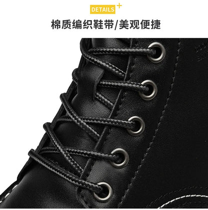 Men Boots Elevator Shoes Hidden Heels High Soft Leather Heightening Shoes For Man Increase Insole 10CM 8CM 6CM Height Boots