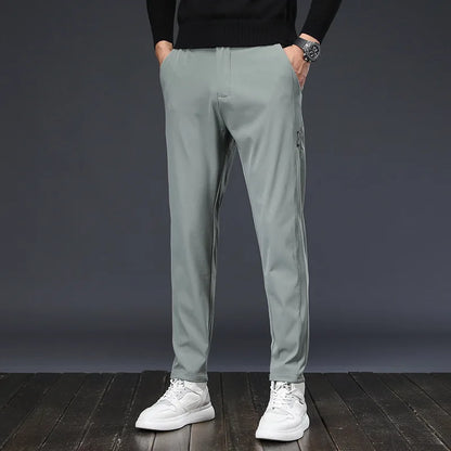 Men's Golf Pants  Spring Autumn High Elasticity Fashion Casual Versatile Breathable Quality Trousers for Comfortable Wear