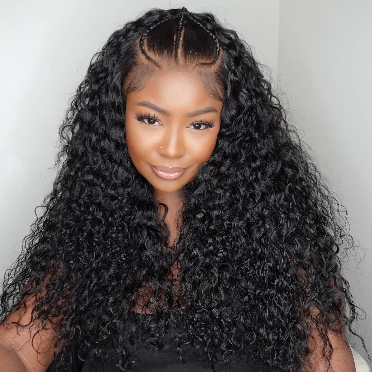 300% High Density Loose Deep Wave 40 46 50 Inch 13x6 13x4 HD Lace Frontal Human Hair Wig Brazilian 360 Full Curly Wigs For Women