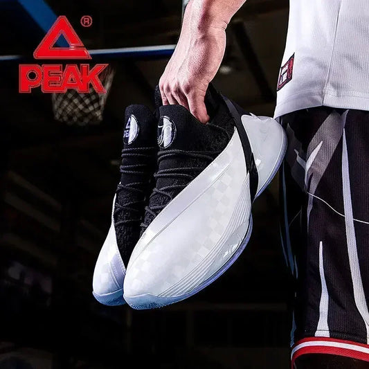 2023 PEAK Basketball Shoes outdoor wear-resistant fitness non-slip air-cushion basketball shoes rebound training competition