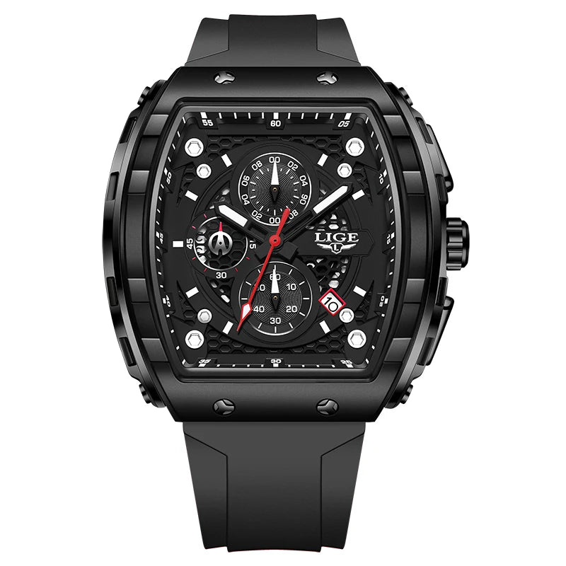 2026 LIGE Top Marke Luxusuhren Herren Sport Wasserdicht Quarz Herrenuhr Militär Leuchtend Taucherarmbanduhr Männlich Reloj Homre