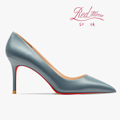 Shoes For Women  Trend Leather Luxury Red Bottoms High Heels 12cm Pointed Toe Stiletto Pumps Comfortable Party Wedding Shoes