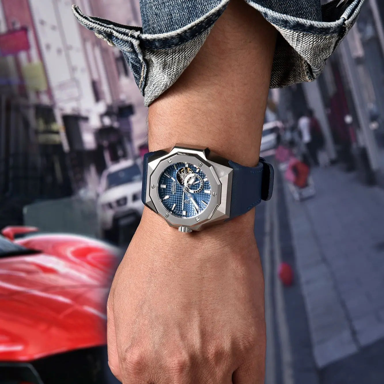 PAGANI DESIGN Classic Luxury Watch Japan NH39 Military Original Design Men Automatic Mechanical Travelers Watch Waterproof YS010