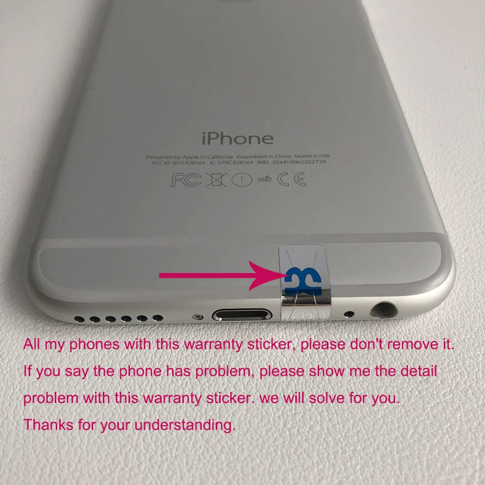 Apple iPhone 6 16GB 64GB 128GB 4.7" Display IOS 3G WCDMA 4G LTE 8MP 1G RAM WIFI Original Unlocked Used Mobile Cell Phone