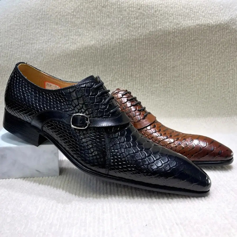 Herren Business Leder Halbschuhe Formelle Oxford Schnürschuhe Bequem Rutschfeste Gummisohle Büro Casual Atmungsaktiv EU/US Größen UK