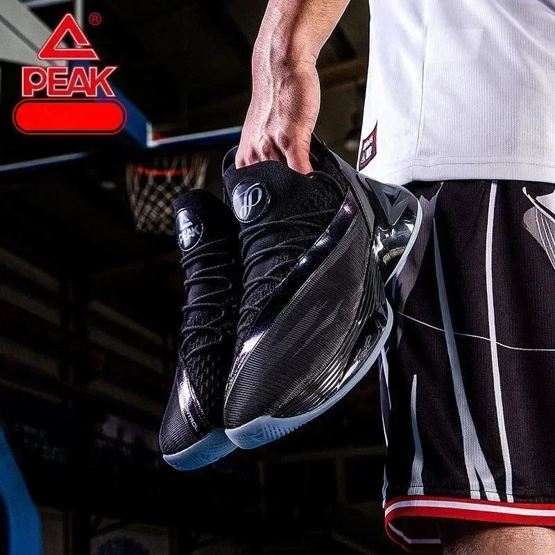 2023 PEAK Basketball Shoes outdoor wear-resistant fitness non-slip air-cushion basketball shoes rebound training competition