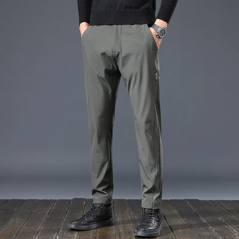 Men's Golf Pants  Spring Autumn High Elasticity Fashion Casual Versatile Breathable Quality Trousers for Comfortable Wear