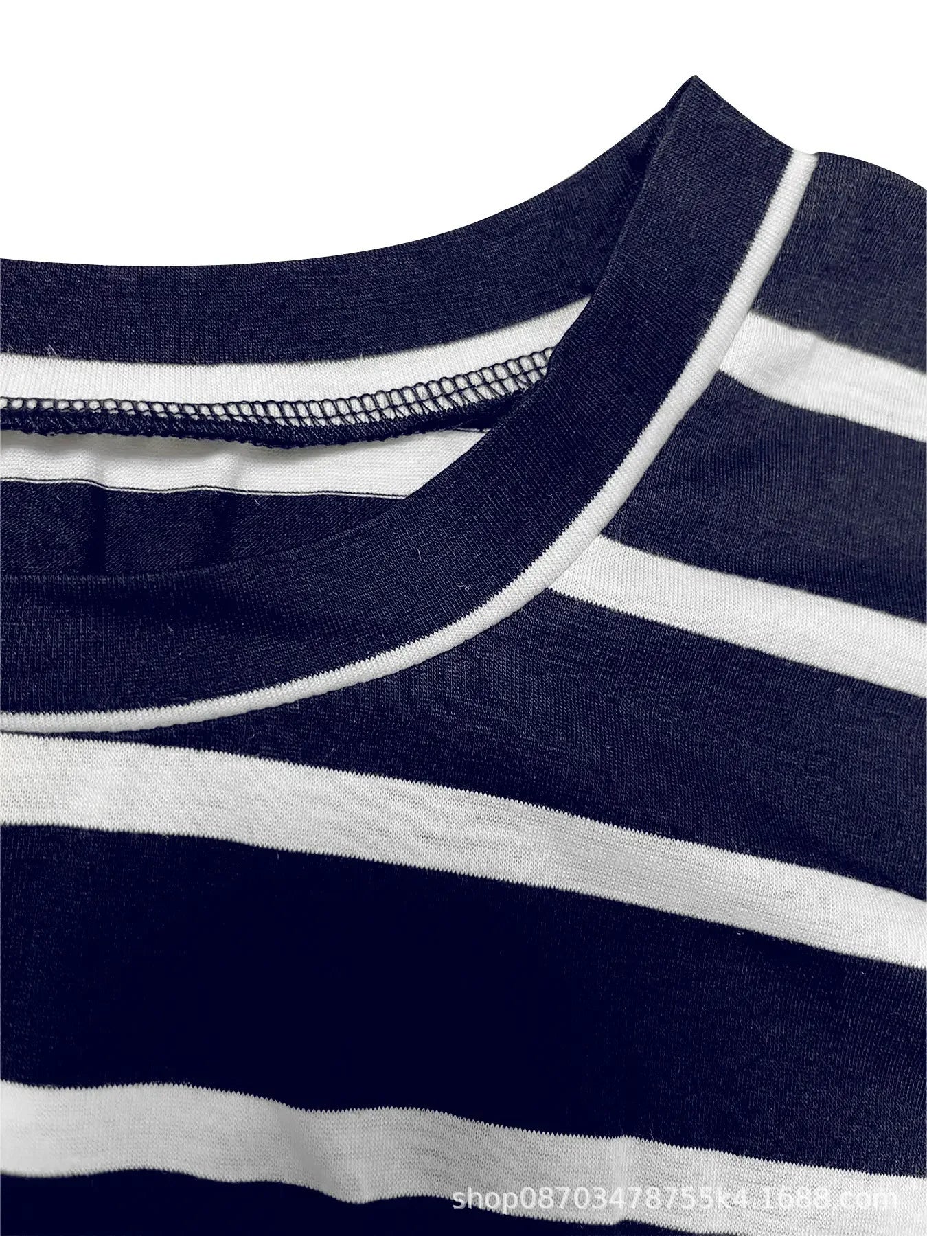 Elegant And Elegant Waist Lace Up Striped Round Neck Short Sleeve Long Dress Summer Party Bodycon Women's Dresses