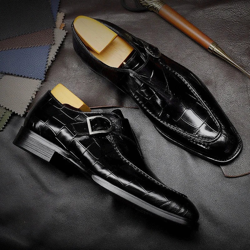 High Quality Mens Business Dress Leather Shoes British Style Retro Carved Oxford Shoes Banquet And Wedding Shoe Large Size 38-48