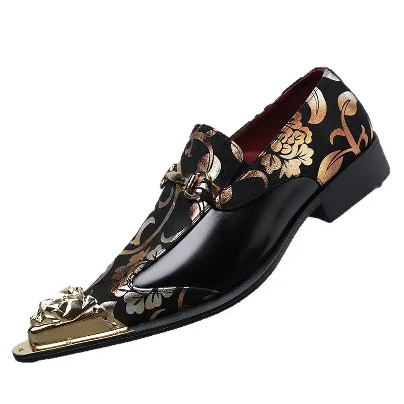 Herren Stahlkappen Oxford-Schuhe Britischer Stil Leder Business Casual Anzugschuhe Bequeme Atmungsaktive Herrenschuhe