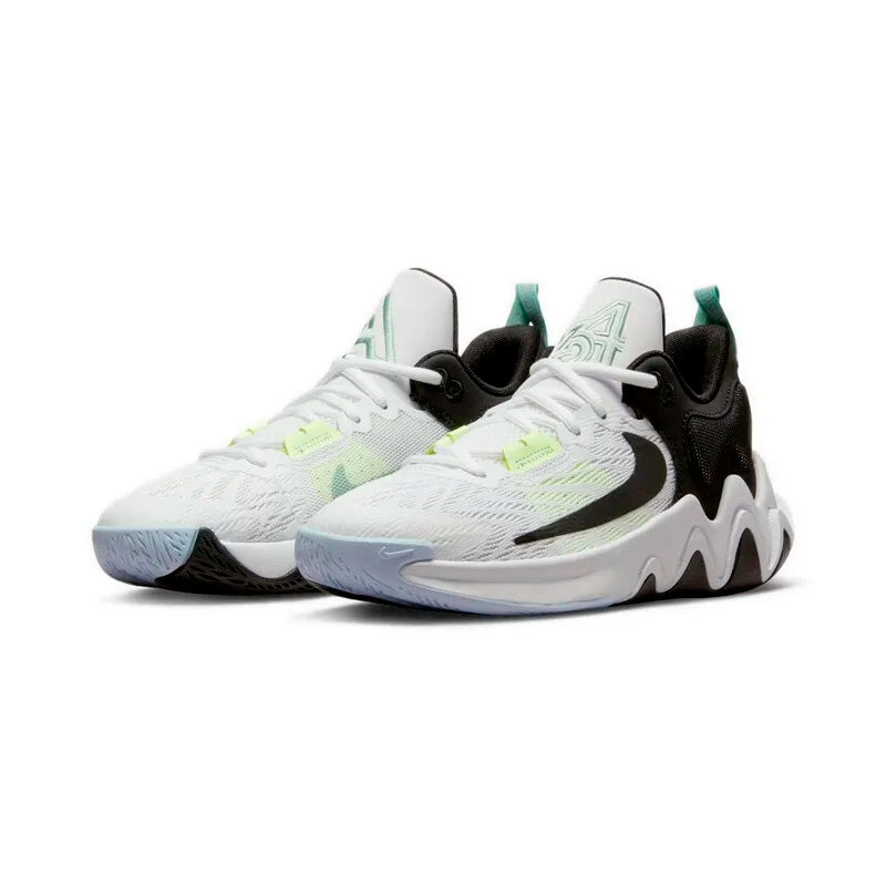 Nike Classic Series Cushioning and Wear-Resistant Training Women's Basketball Shoes New Giannis Immortality 2 Comfortable Wrap-Around High-Top Basketball Shoes Fashionable Black and Orange Color High-End Versatile Casual Bask