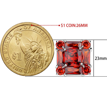 Trendy Cutting Zircon Cufflinks for Men High Quality Men's Clothing Accessories Everlasting Shine Jewelry Best Gifts for Wedding