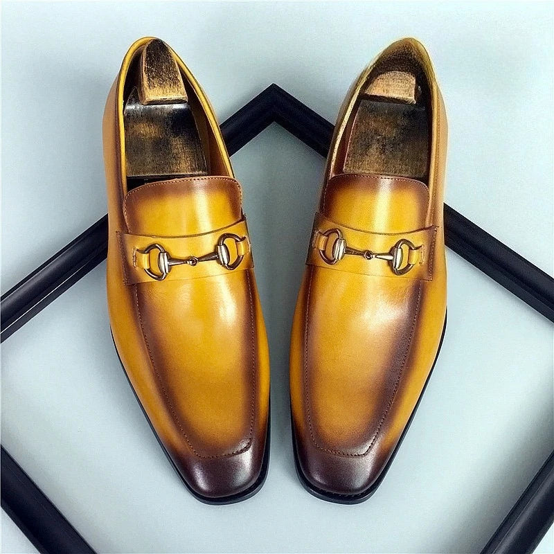Italian Handmade Men's Oxford Shoes Real Calf Leather Black Brown Classic Brogue Business Wedding Dress Shoes For Men 2026 New