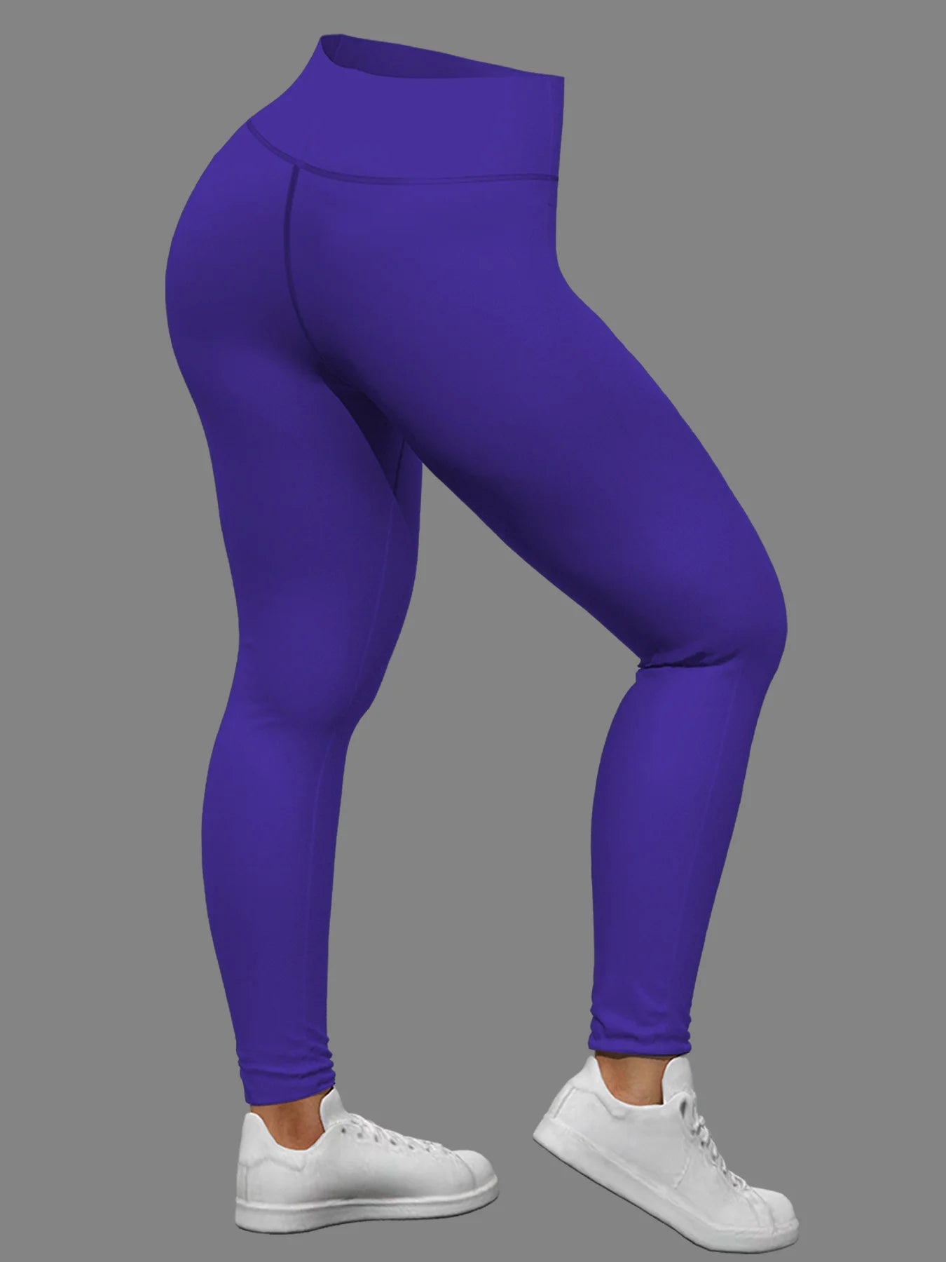 Plus Size Women's Temperament Slim Fit Purple Fashion Top Pants Two Piece Set Casual 2PCS Outfits Women's Clothing 2024