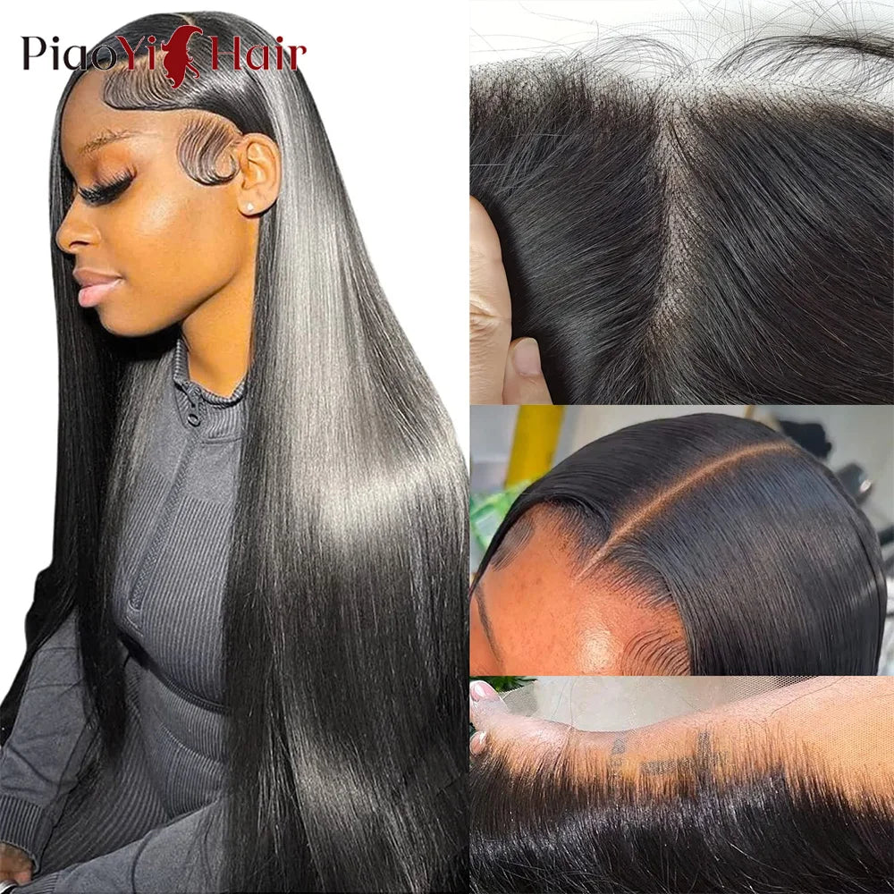 Frontal Only 13x6 Straight 13x6 13X4 HD Lace Frontal Brazilian Human Hair Preplucked 4x4 5x5 6x6 Transparent Lace 2x6 Hd Lace Closure Human Hair