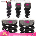 Body Wave 13x6 13X4 HD Lace Frontal Brazilian Human Hair Preplucked 4x4 5x5 Transparent Lace 2x6 Hd Lace Closure Human Hair
