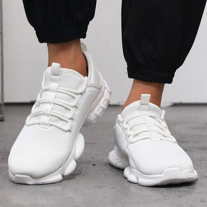 Men Sports Shoes Luxury Casual Sneakers Mesh Running Shoes Spring Lightweight Platform Fashion Basketball Walking Shoes for Men