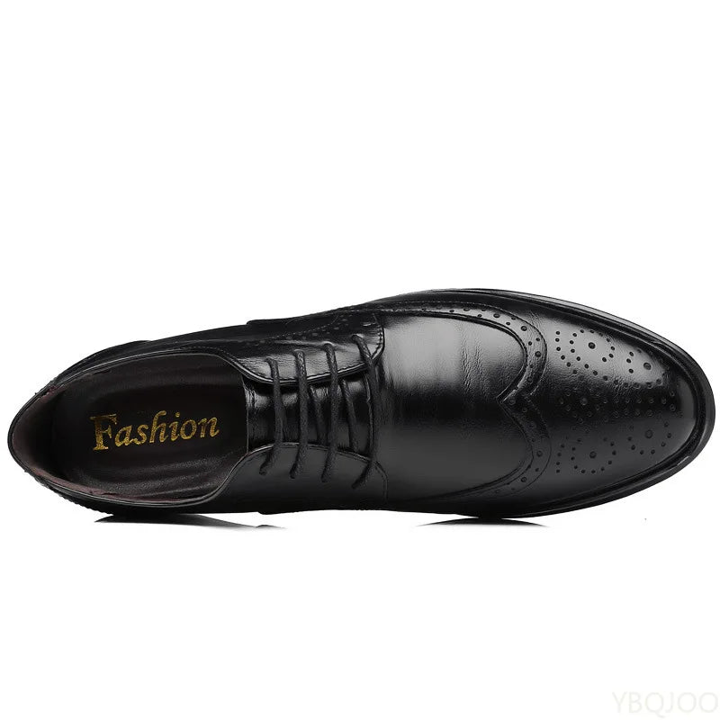 Große modische Herren Business Schuhe, niedrig geschnitten, bequem für den Alltag, spitz zulaufend, multifunktional, für Hochzeiten, Herrenschuhe
