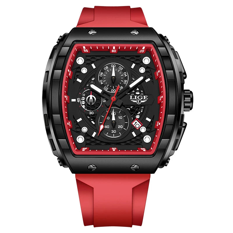 2026 LIGE Top Marke Luxusuhren Herren Sport Wasserdicht Quarz Herrenuhr Militär Leuchtend Taucherarmbanduhr Männlich Reloj Homre