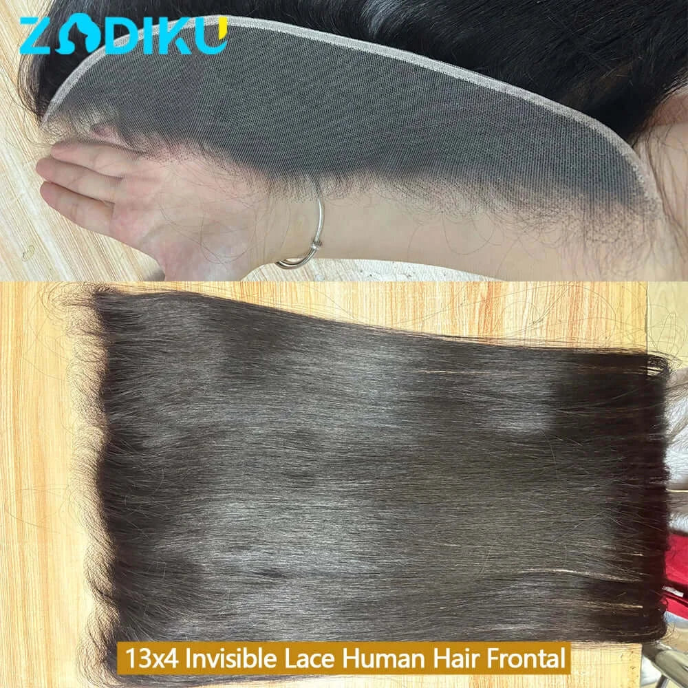 13x4 13x6 Ear To Ear Transparent Frontal Lace Only Straight 2x6 4x4 5x5 6x6 HD Lace Closure Human Hair 100% Brazilian Hair Quality Soft Silky