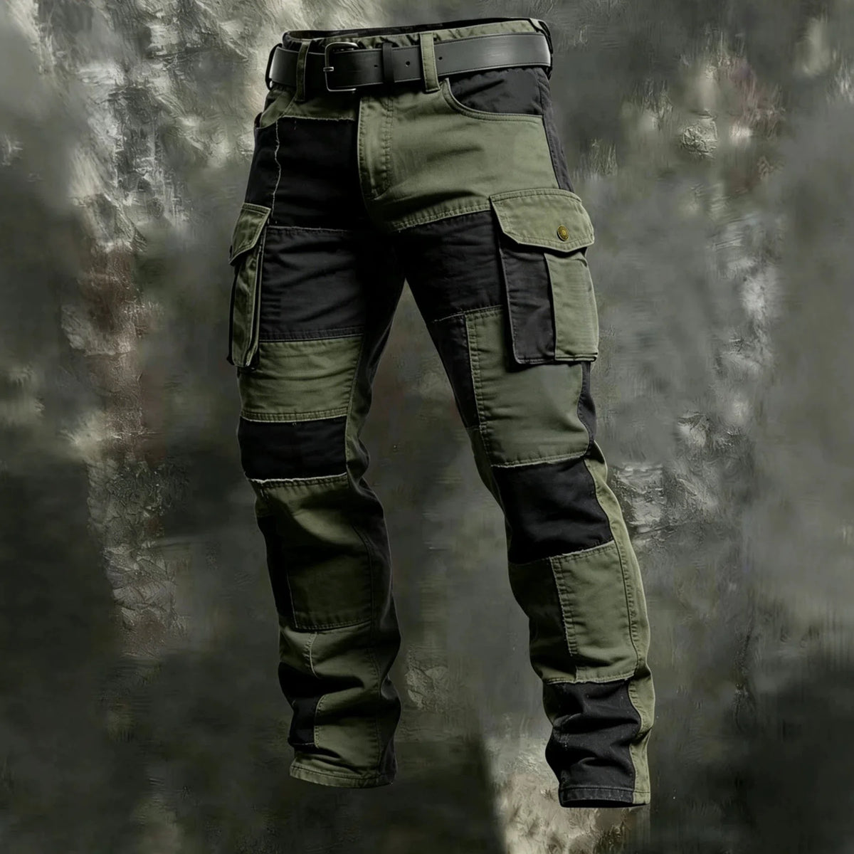 New Cotton Men Cargo Pants Khaki Casual Men Tactical Joggers Cargo Multi-Pocket Fashion Black Army Light gray Trousers Work Wear