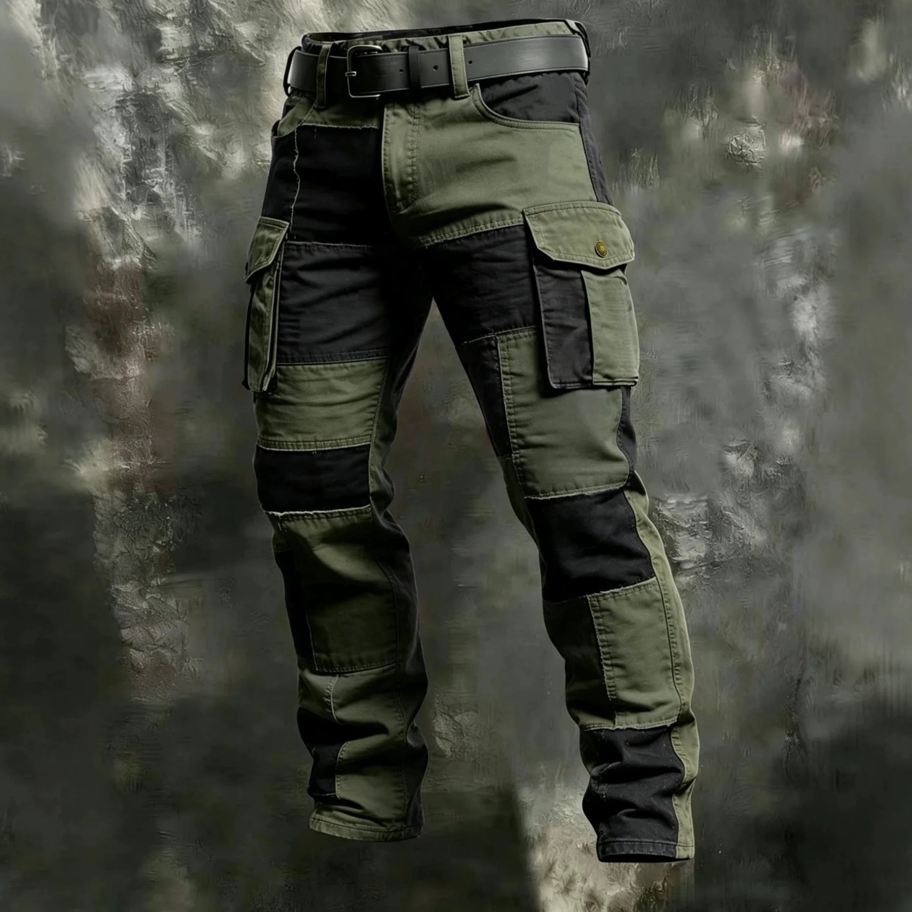 New Cotton Men Cargo Pants Khaki Casual Men Tactical Joggers Cargo Multi-Pocket Fashion Black Army Light gray Trousers Work Wear