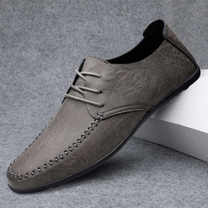 Leder Herrenschuhe Mode Formelle Herrenschuhe Mokassins Italienische Atmungsaktive Herren Loafer Schwarz Übergröße 38-47