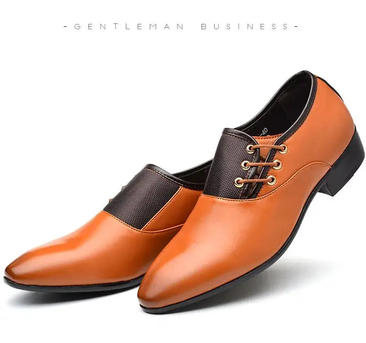2026 Klassische Herren-Anzugschuhe Runde Zehenpartie Rindsleder Business-Freizeitschuhe Herren-Hochzeitsschuhe Oxford-Anzugschuhe Große Größen 38-48