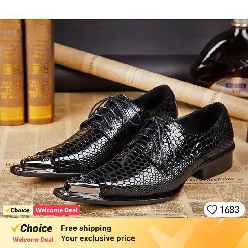 Luxusmarke Herrenschuhe Glitzer Gold italienische Hochzeitsschuhe Herren Leder Spitz Zehe Anzugschuhe Übergröße Herrenschuhe