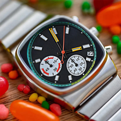 CILOA Men Square quartz new in men's watch Man watches for man high quality waterproof automatic movement mechanical male gift