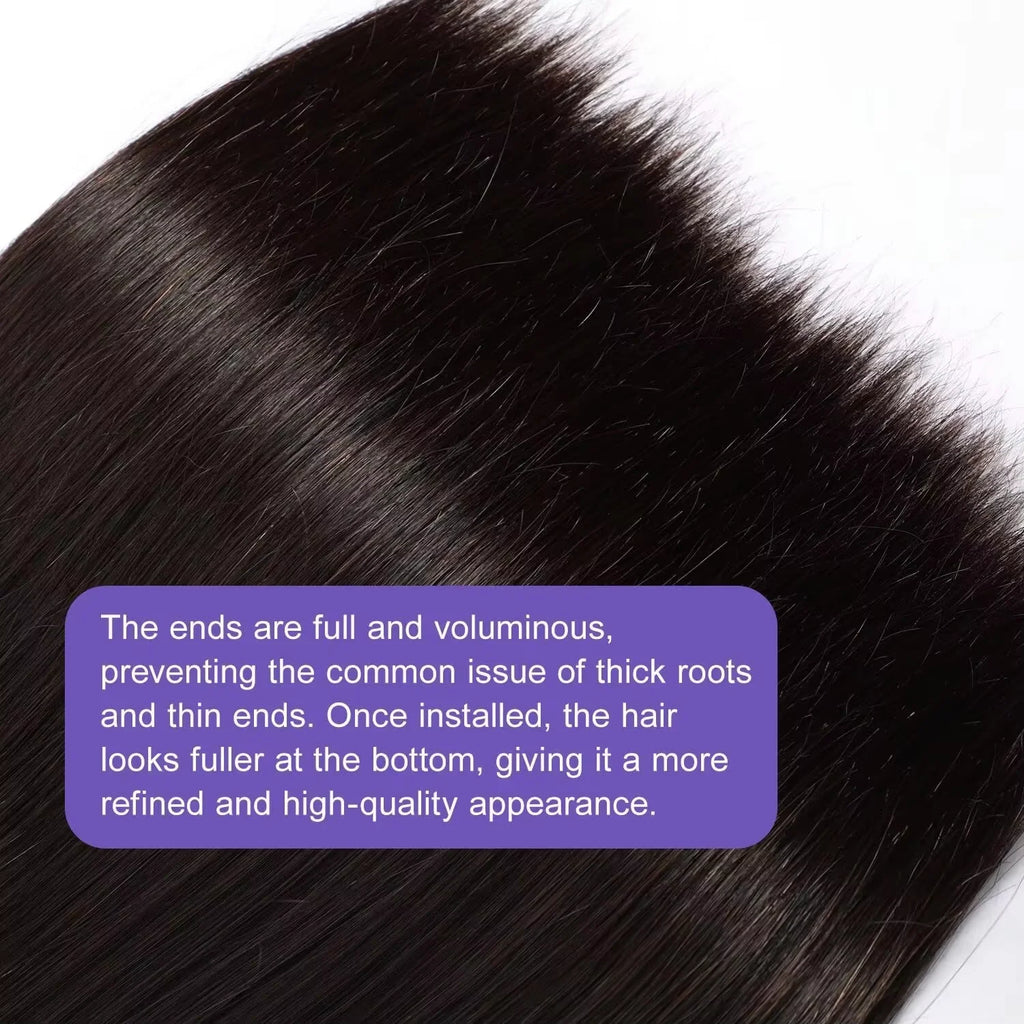16A Straight Human Hair Bundles Brazilian Real Remy Weave Hair 3 4 5 Pcs 100% Unprocessed Raw Hair Bundles Extensions Natural Black For Women