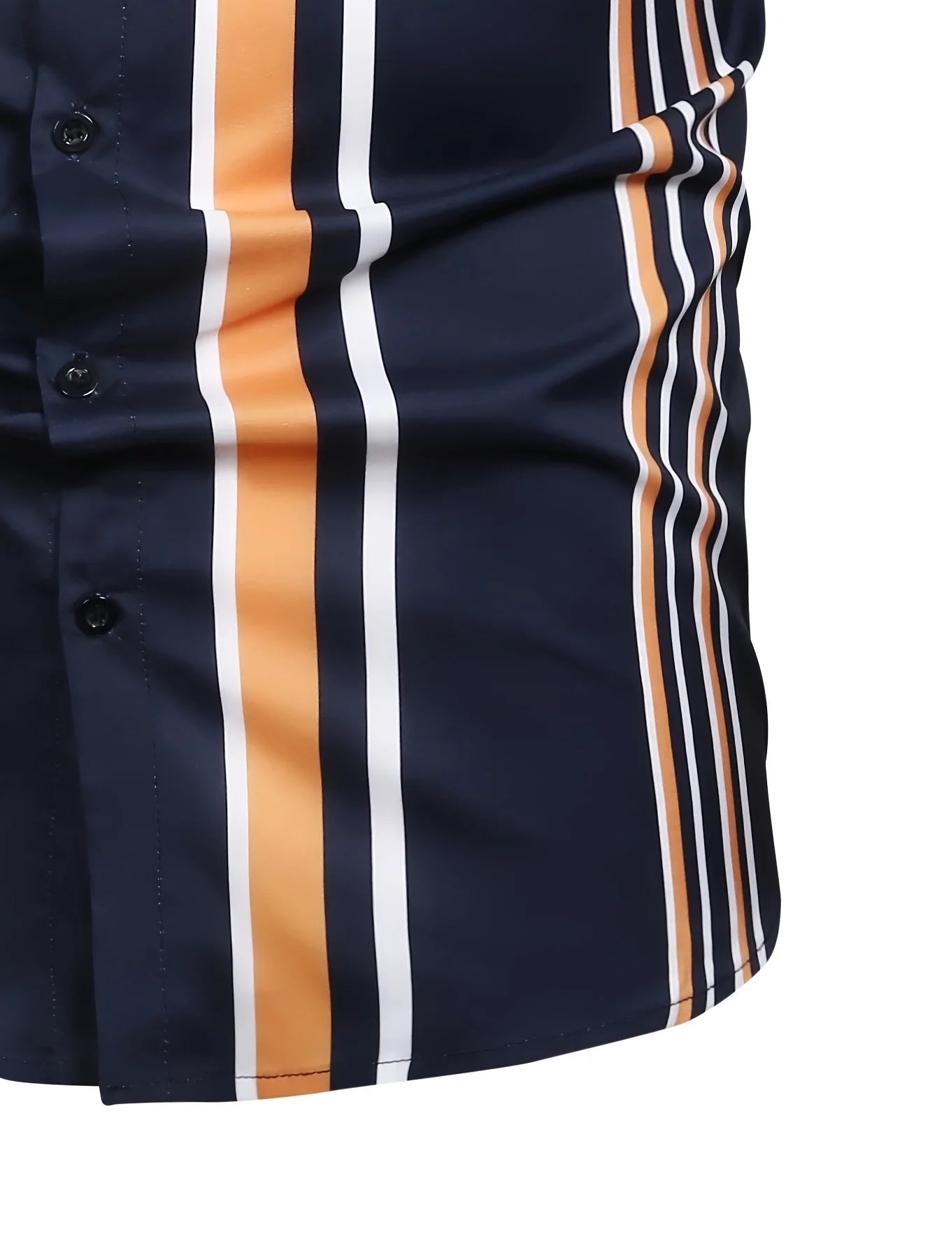 FGKKS 2024 Outdoor Casual Shirt For Men Striped Fashion Trend Top High Quality Design Hot Street Wear Shirt For Men