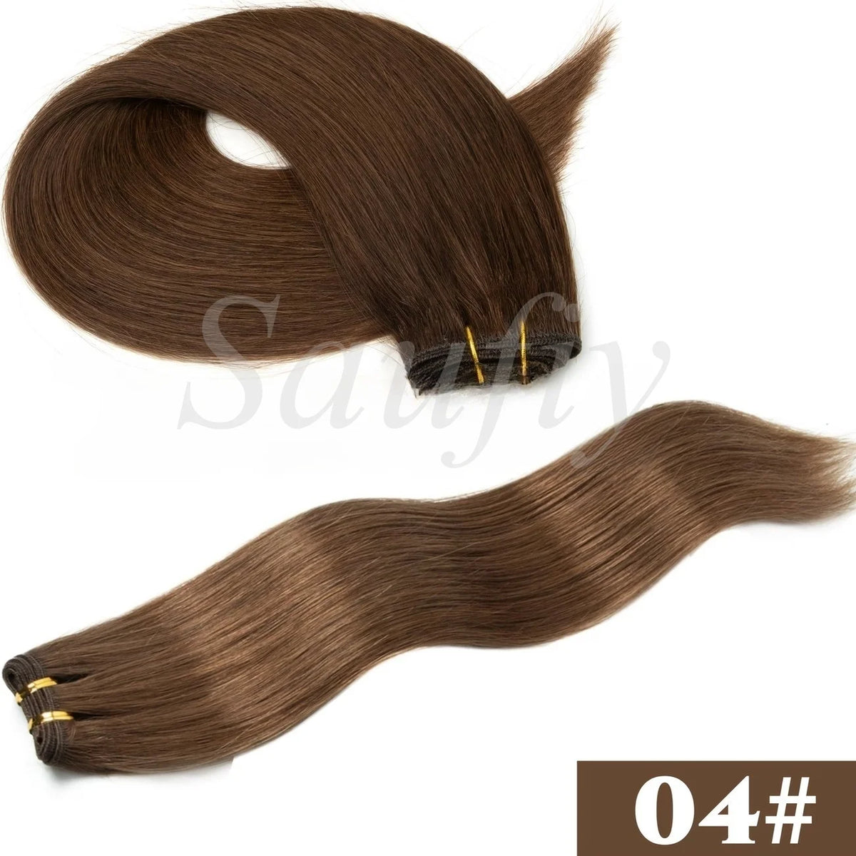Highlights Braune Echthaar Tressen Extensions Menschliches Haar Weaves Bündel Nähen In Tressen Extensions Natürliches Schwarz Blond Braun Double Drawn Echthaar Tresse für Frauen 50g/Pack