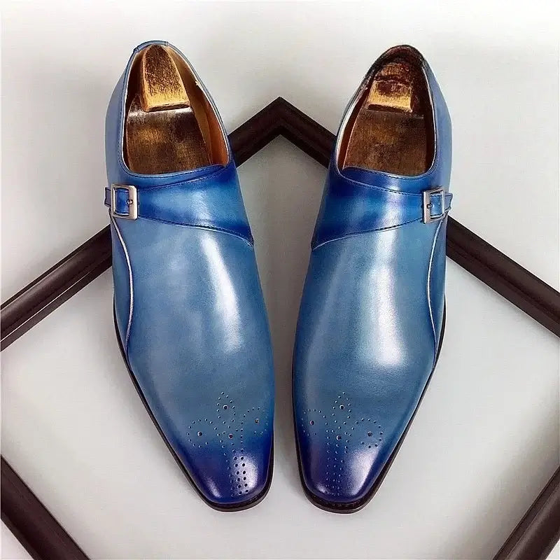 Italienische handgefertigte Herren Oxford-Schuhe Echtes Kalbsleder Schwarz Braun Klassische Brogue Business Hochzeitsschuhe Für Herren 2026 Neu