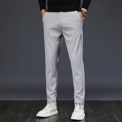 Men's Golf Pants  Spring Autumn High Elasticity Fashion Casual Versatile Breathable Quality Trousers for Comfortable Wear