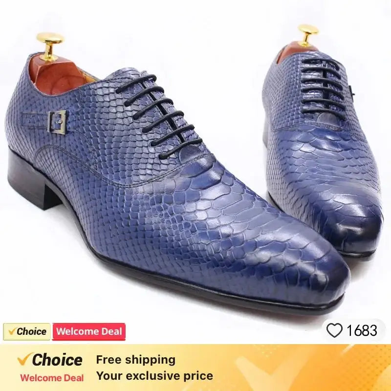 Italienische handgefertigte Herren Oxford-Schuhe Echtes Kalbsleder Schwarz Braun Klassische Brogue Business Hochzeitsschuhe Für Herren 2026 Neu