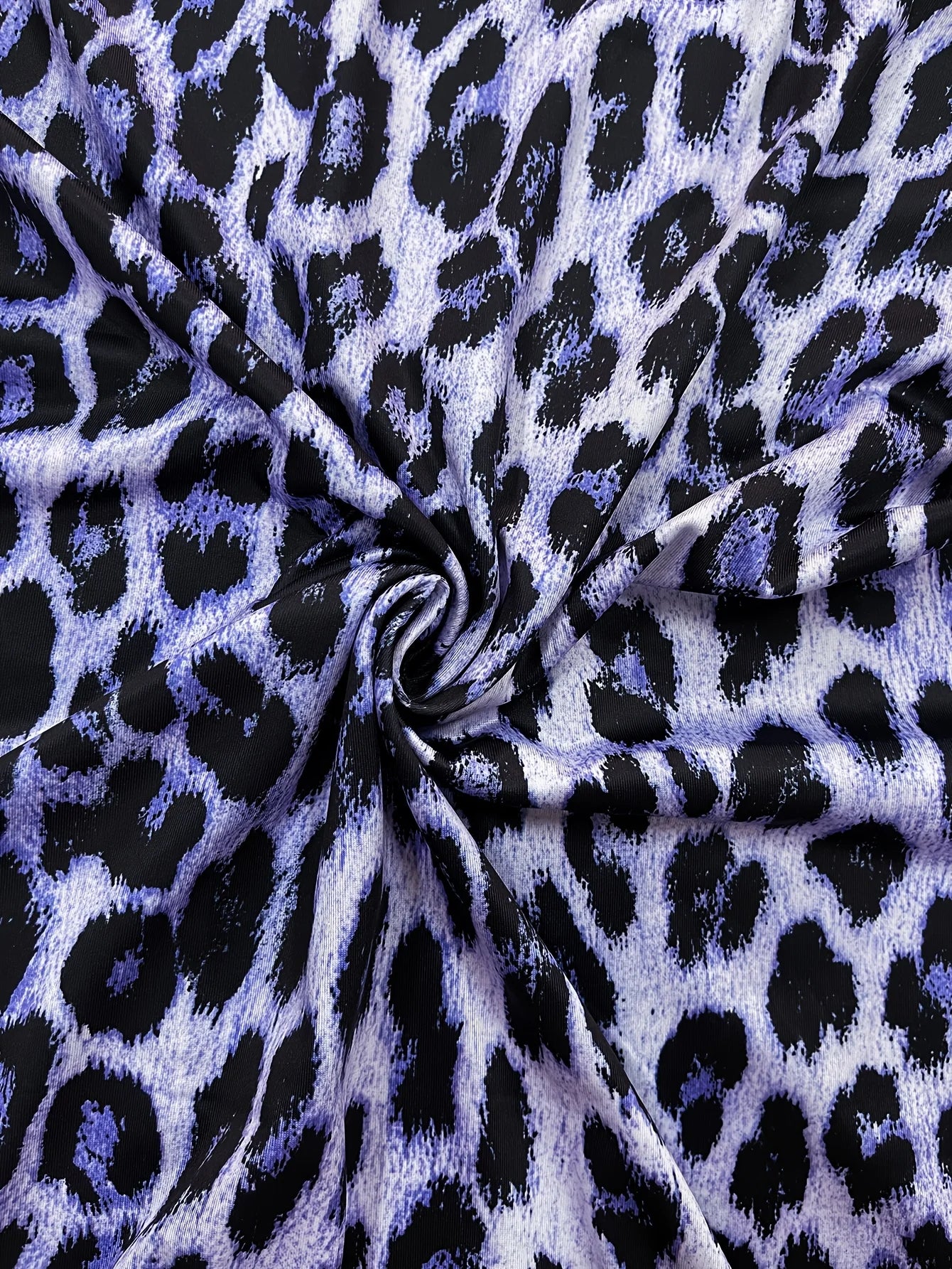 Maxikleid in Übergröße mit Leopardenmuster und Spaghettiträgern, lässige Strand- und Urlaubskleidung, trendige Sommermode für Damen
