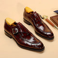 High Quality Mens Business Dress Leather Shoes British Style Retro Carved Oxford Shoes Banquet And Wedding Shoe Large Size 38-48