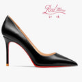 Shoes For Women  Trend Leather Luxury Red Bottoms High Heels 12cm Pointed Toe Stiletto Pumps Comfortable Party Wedding Shoes