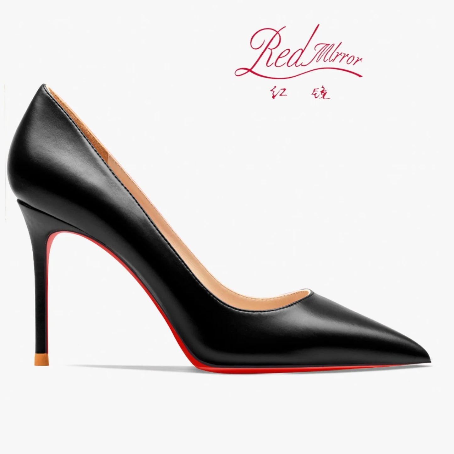 Shoes For Women  Trend Leather Luxury Red Bottoms High Heels 12cm Pointed Toe Stiletto Pumps Comfortable Party Wedding Shoes