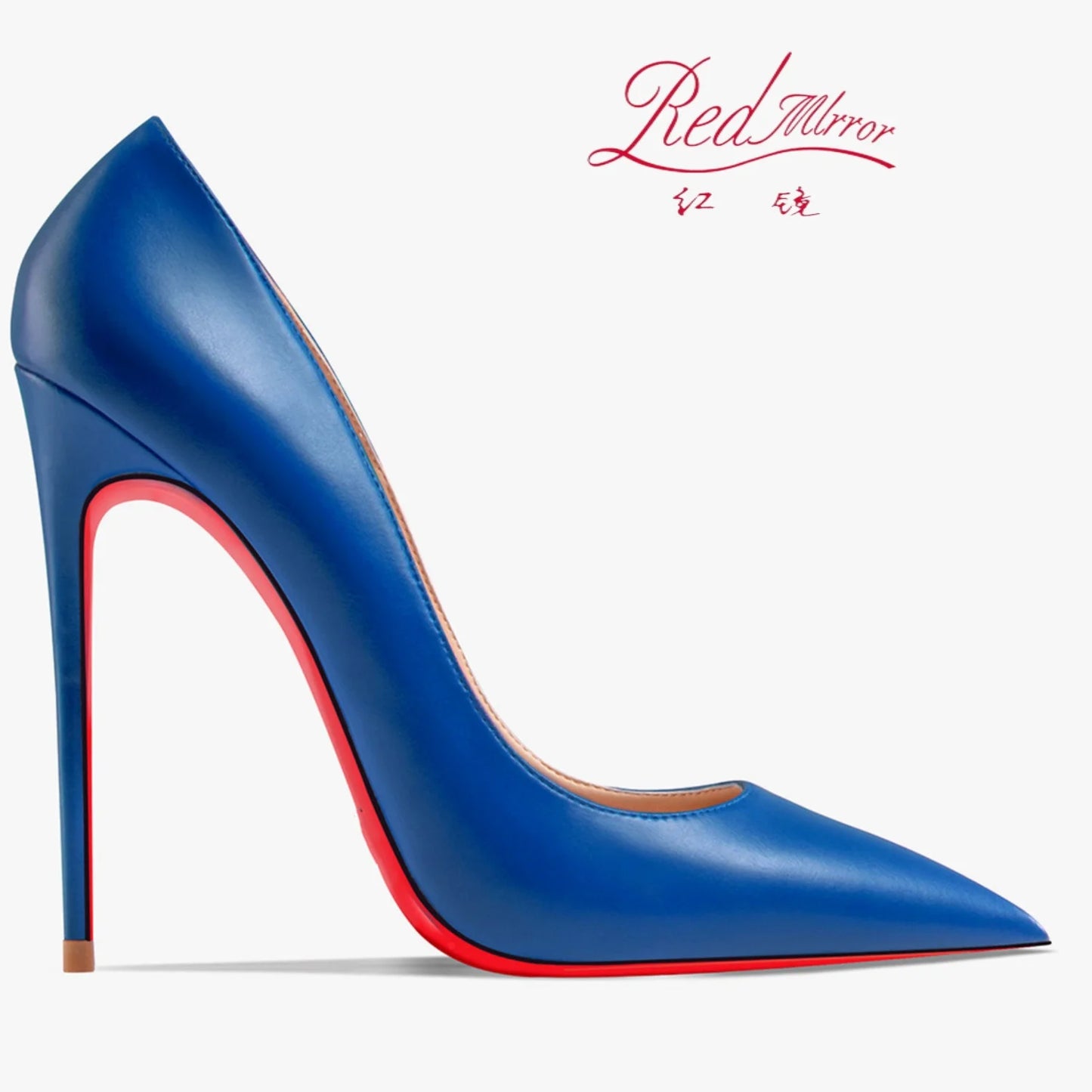 Shoes For Women  Trend Leather Luxury Red Bottoms High Heels 12cm Pointed Toe Stiletto Pumps Comfortable Party Wedding Shoes