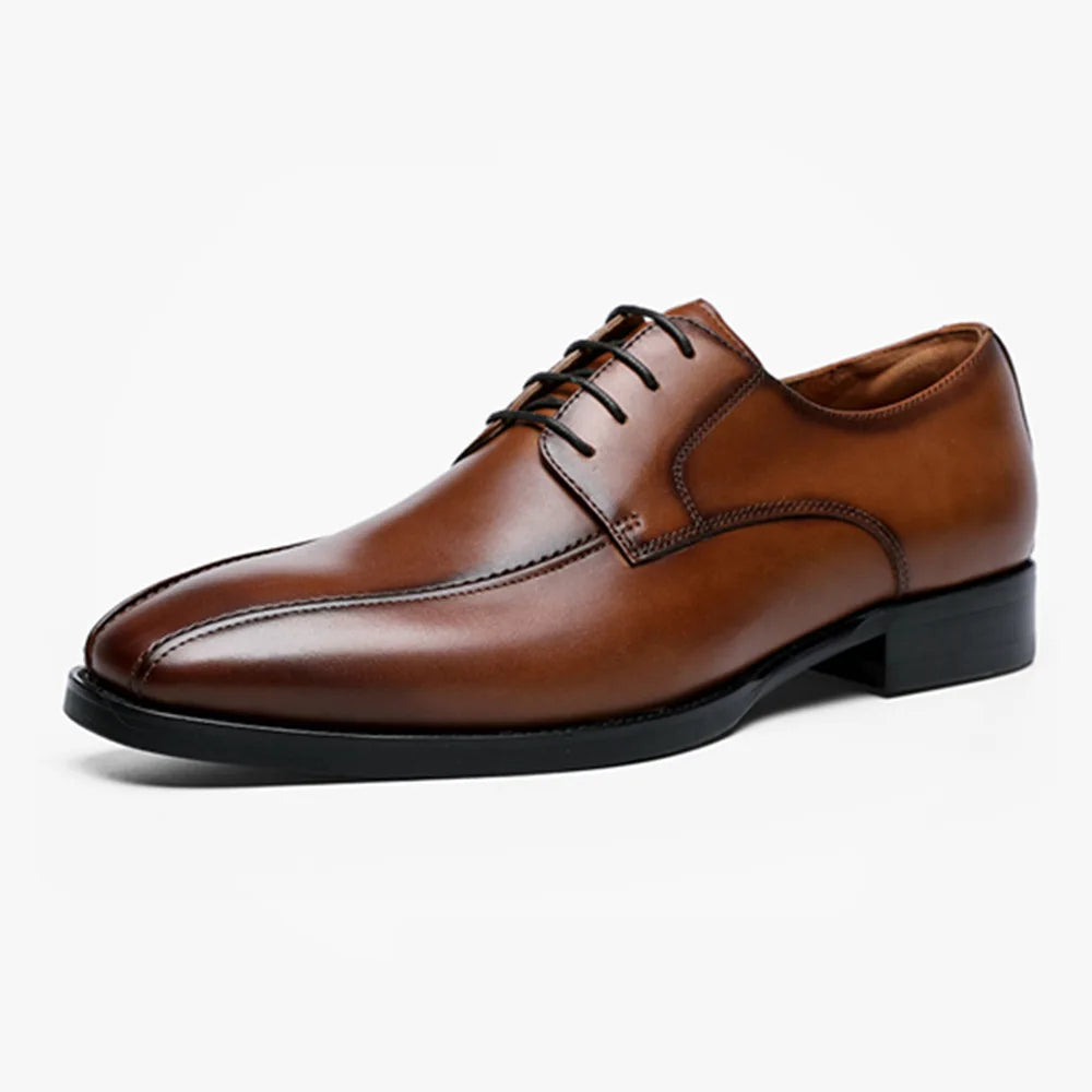 Hochwertige handgefertigte Oxford-Herren-Anzugschuhe aus PU-Leder, Hochzeitsschuhe, formelle italienische Schuhe, heiß